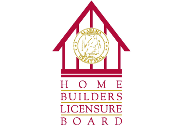 Alabama Home Builders Licensure Board mark provided by Higher Roof Solutions